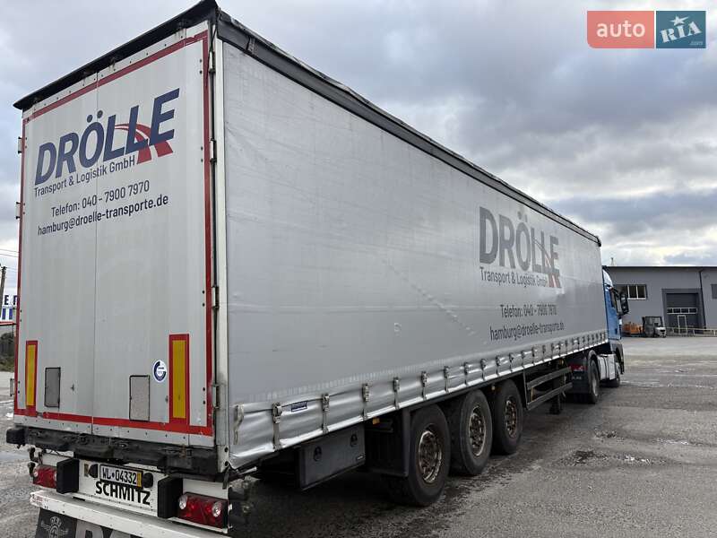 Тентований борт (штора) - напівпричіп Schmitz Cargobull Cargobull 2015 в Луцьку