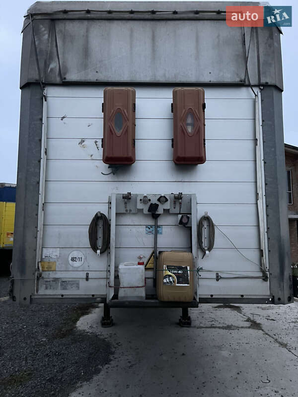 Тентованный борт (штора) - полуприцеп Schmitz Cargobull Cargobull 2008 в Ровно
