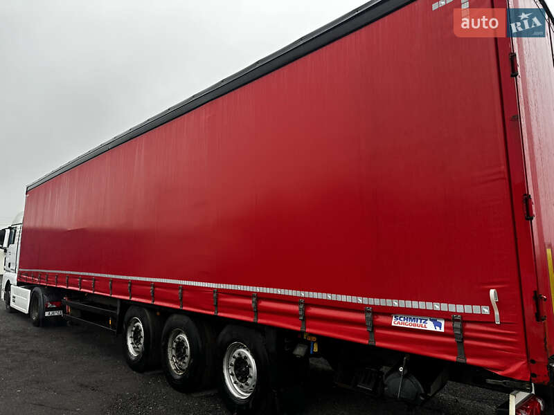 Тентований борт (штора) - напівпричіп Schmitz Cargobull Cargobull 2011 в Умані