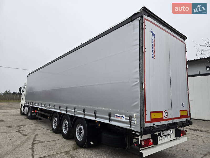 Тентованный борт (штора) - полуприцеп Schmitz Cargobull Cargobull 2014 в Львове