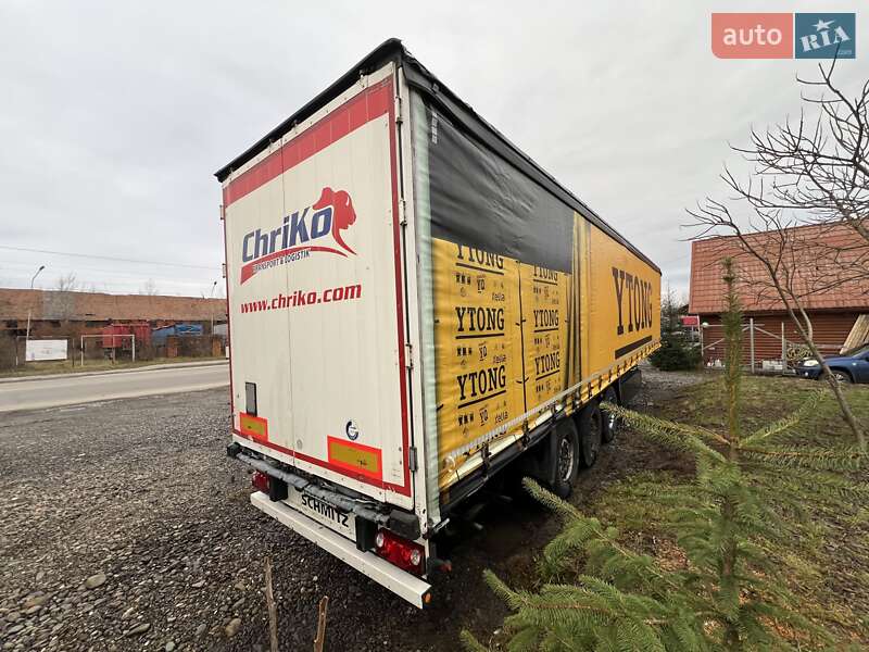 Тентованный борт (штора) - полуприцеп Schmitz Cargobull Cargobull 2016 в Хусте