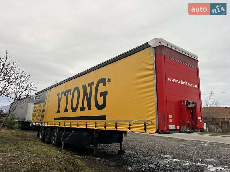 Тентованный борт (штора) - полуприцеп Schmitz Cargobull Cargobull 2016 в Хусте