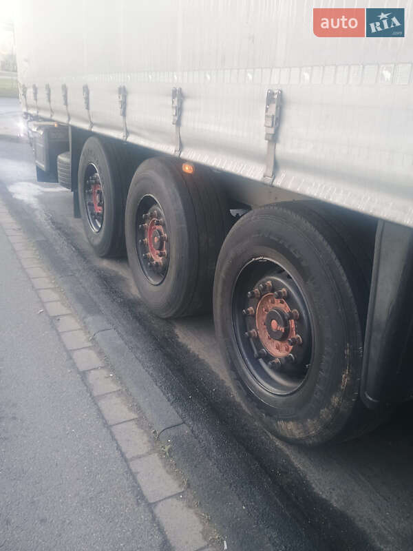 Тентованный борт (штора) - полуприцеп Schmitz Cargobull Cargobull 2015 в Луцке