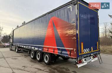 Тентований борт (штора) - напівпричіп Schmitz Cargobull Cargobull 2015 в Надвірній