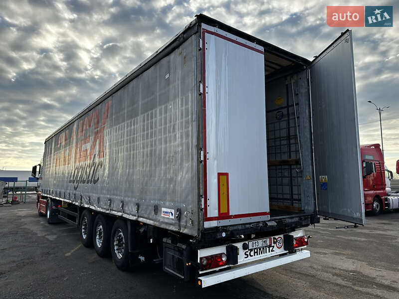 Тентованный борт (штора) - полуприцеп Schmitz Cargobull Cargobull 2016 в Умани