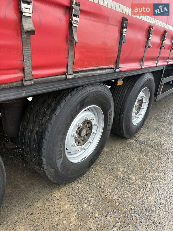 Тентованный борт (штора) - полуприцеп Schmitz Cargobull Cargobull 2017 в Луцке