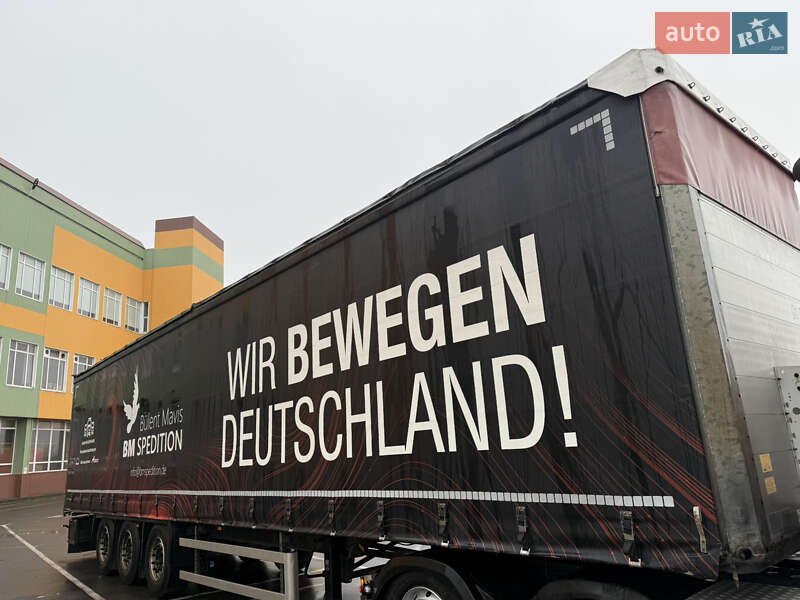Тентованный борт (штора) - полуприцеп Schmitz Cargobull Cargobull 2014 в Луцке