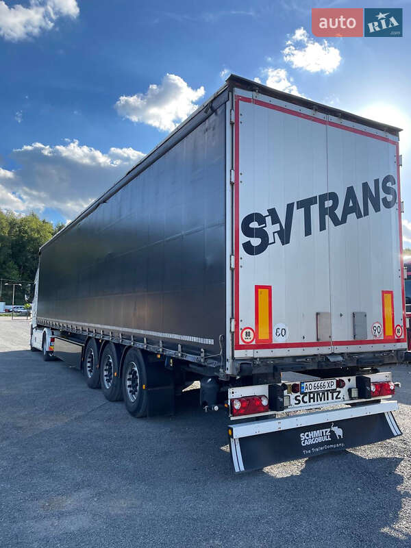 Тентований борт (штора) - напівпричіп Schmitz Cargobull Cargobull 2016 в Іршаві