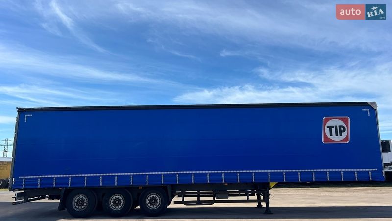 Тентованный борт (штора) - полуприцеп Schmitz Cargobull Cargobull 2017 в Луцке