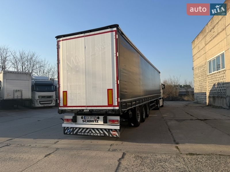 Тентованный борт (штора) - полуприцеп Schmitz Cargobull Cargobull 2013 в Львове
