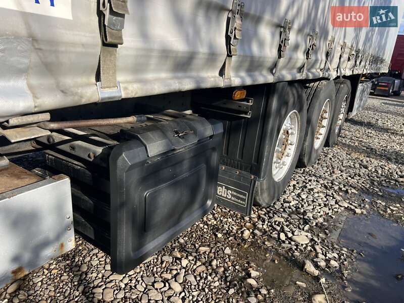 Тентований борт (штора) - напівпричіп Schmitz Cargobull Gotha 2007 в Хусті