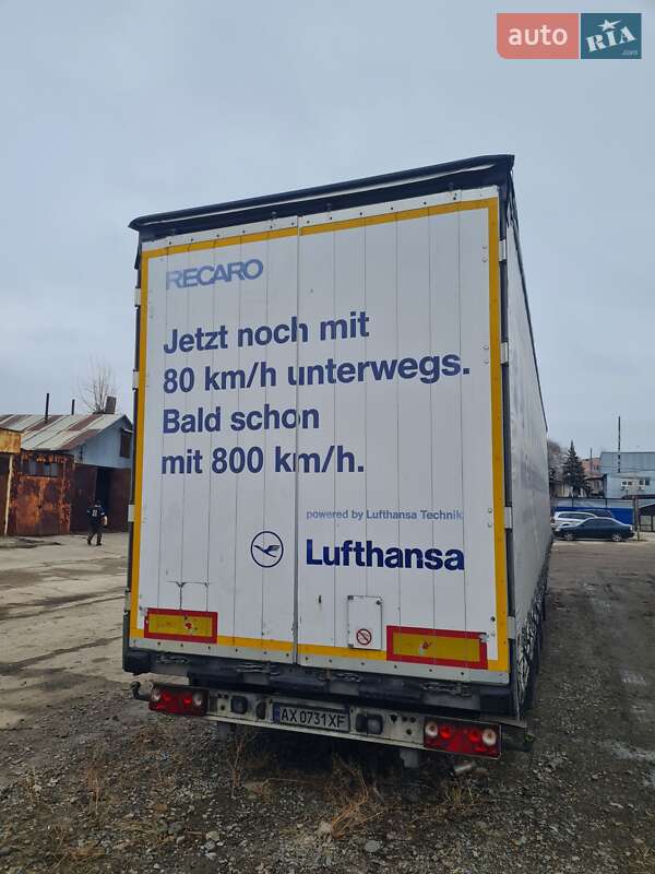 Тентованный борт (штора) - полуприцеп Schmitz Cargobull Mega 2010 в Харькове