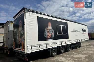 Тентованный борт (штора) - полуприцеп Schmitz Cargobull Mega 2016 в 