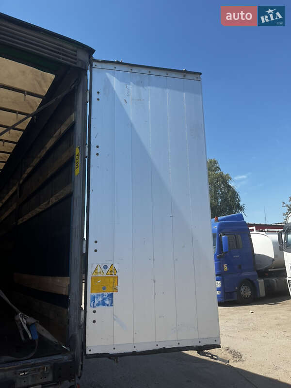 Тентованный борт (штора) - полуприцеп Schmitz Cargobull Mega 2008 в Луцке