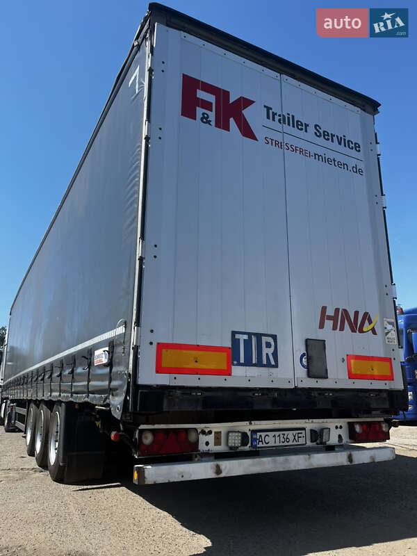 Тентований борт (штора) - напівпричіп Schmitz Cargobull Mega 2008 в Луцьку