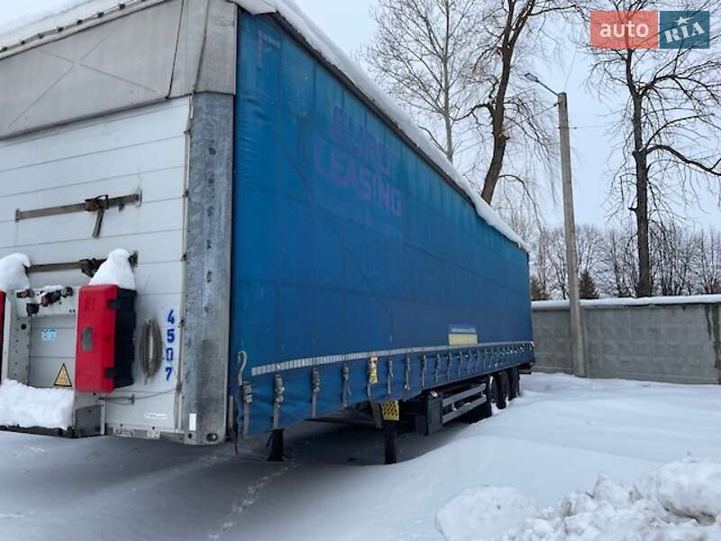 Тентованный борт (штора) - полуприцеп Schmitz Cargobull Mega 2013 в Дрогобыче