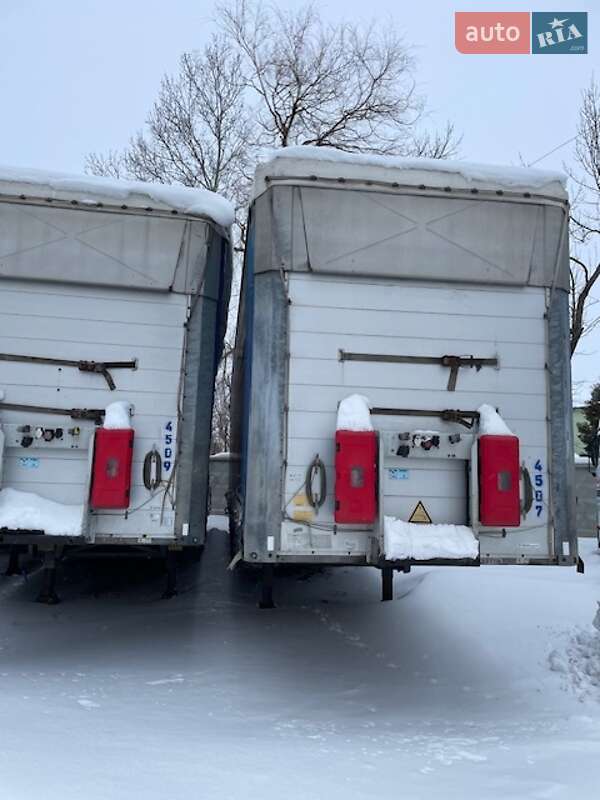 Тентованный борт (штора) - полуприцеп Schmitz Cargobull Mega 2013 в Дрогобыче