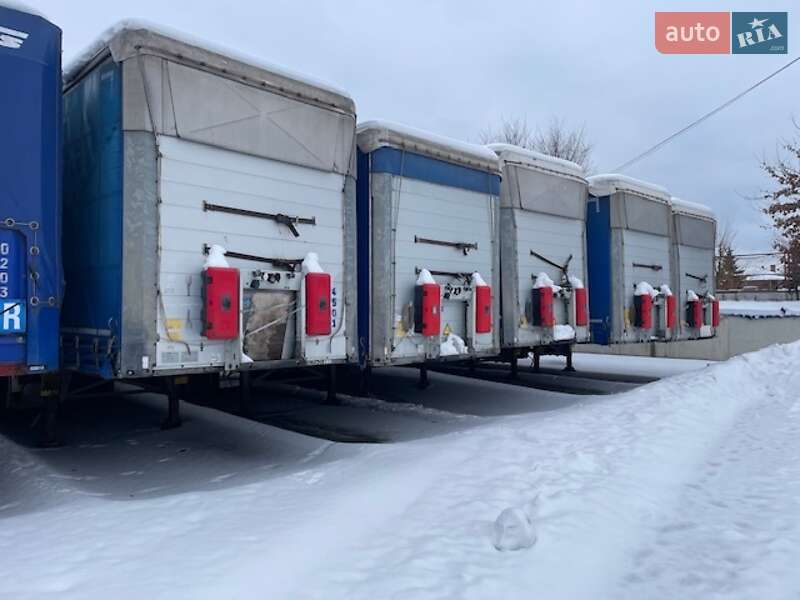 Тентованный борт (штора) - полуприцеп Schmitz Cargobull Mega 2013 в Дрогобыче