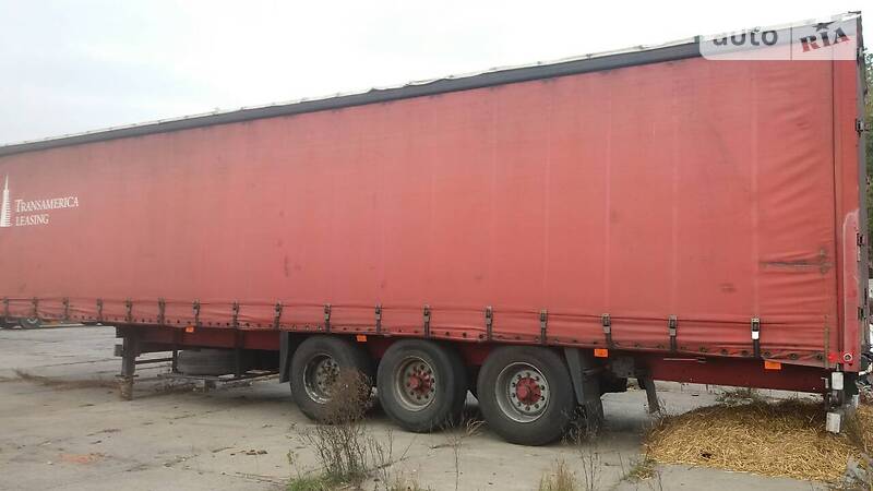 Тентованный борт (штора) - полуприцеп Schmitz Cargobull S01 1998 в Киеве