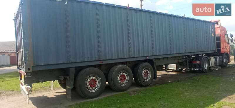 Зерновоз - полуприцеп Schmitz Cargobull S01 2002 в Белой Церкви