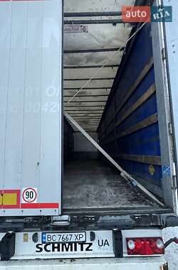 Тентованный борт (штора) - полуприцеп Schmitz Cargobull S01 2011 в 