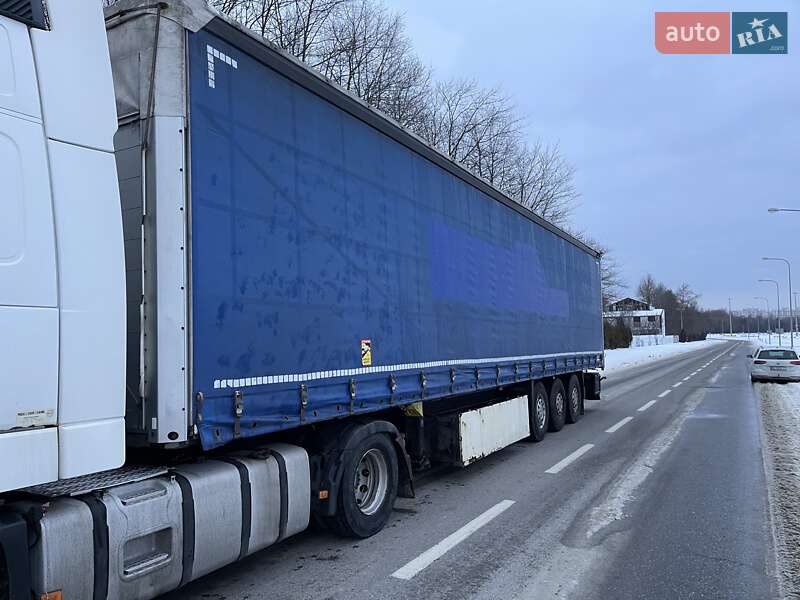 Тентований борт (штора) - напівпричіп Schmitz Cargobull S01 2011 в Львові
