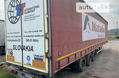 Тентований борт (штора) - напівпричіп Schmitz Cargobull S01 2013 в Хусті