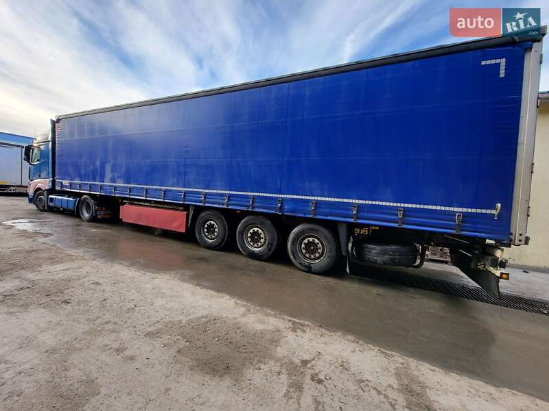 Тентованный борт (штора) - полуприцеп Schmitz Cargobull S01 2007 в Виннице