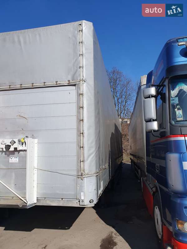 Тентованный борт (штора) - полуприцеп Schmitz Cargobull S01 2004 в Ровно