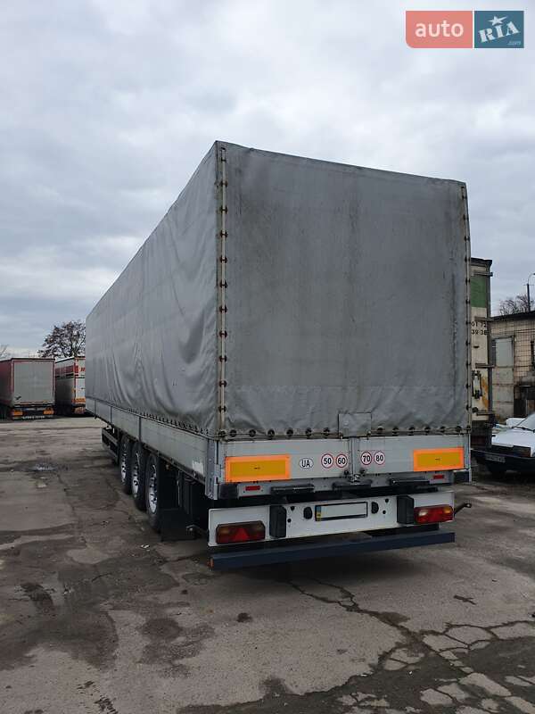 Тентованный борт (штора) - полуприцеп Schmitz Cargobull S01 2004 в Ровно