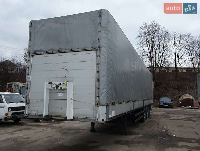 Тентованный борт (штора) - полуприцеп Schmitz Cargobull S01 2004 в Ровно