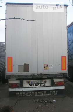 Тентований борт (штора) - напівпричіп Schmitz Cargobull S01 2006 в Чернігові