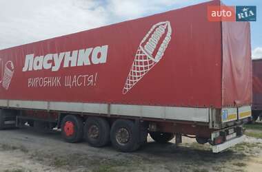 Тентований борт (штора) - напівпричіп Schmitz Cargobull S01 2003 в 