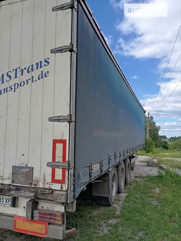 Тентований борт (штора) - напівпричіп Schmitz Cargobull S01 1999 в Тернополі