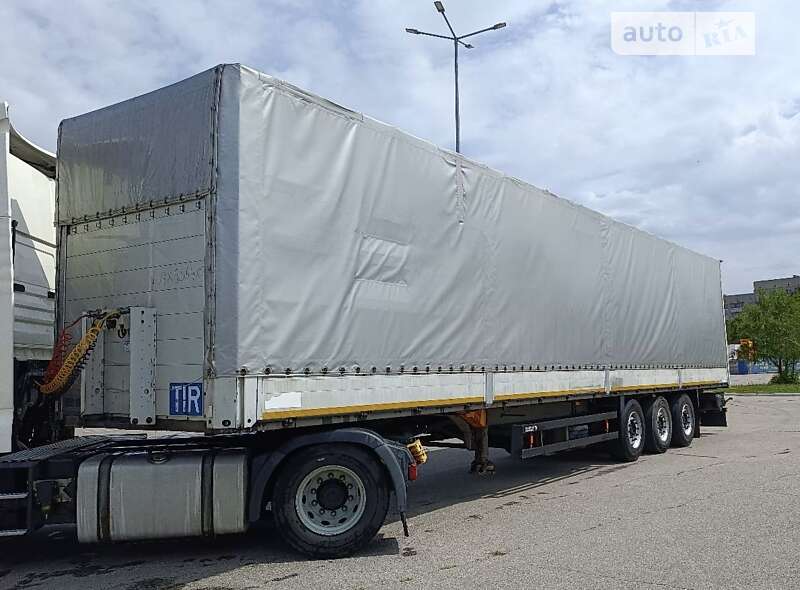 Бортовой полуприцеп Schmitz Cargobull S01 2008 в Харькове