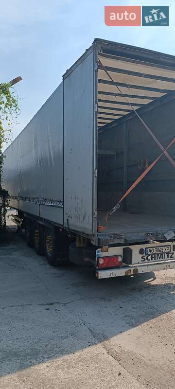 Бортовой полуприцеп Schmitz Cargobull S01 2008 в Ужгороде