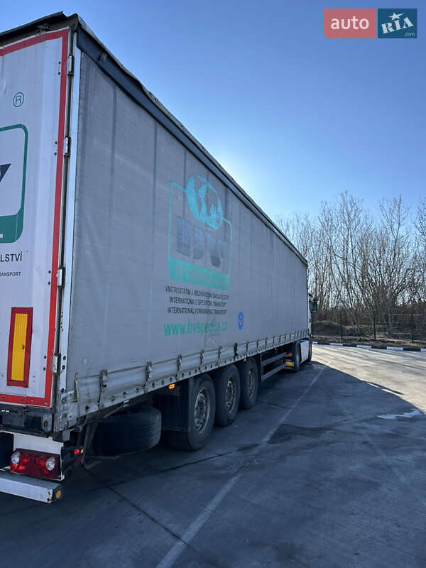 Тентованный борт (штора) - полуприцеп Schmitz Cargobull S01 2009 в Черновцах