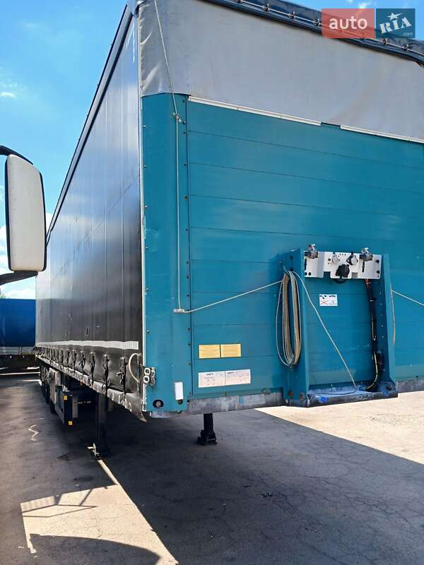 Тентованный борт (штора) - полуприцеп Schmitz Cargobull S01 2008 в 
