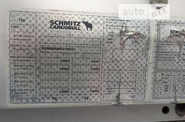 Тентованный борт (штора) - полуприцеп Schmitz Cargobull S01 2011 в 