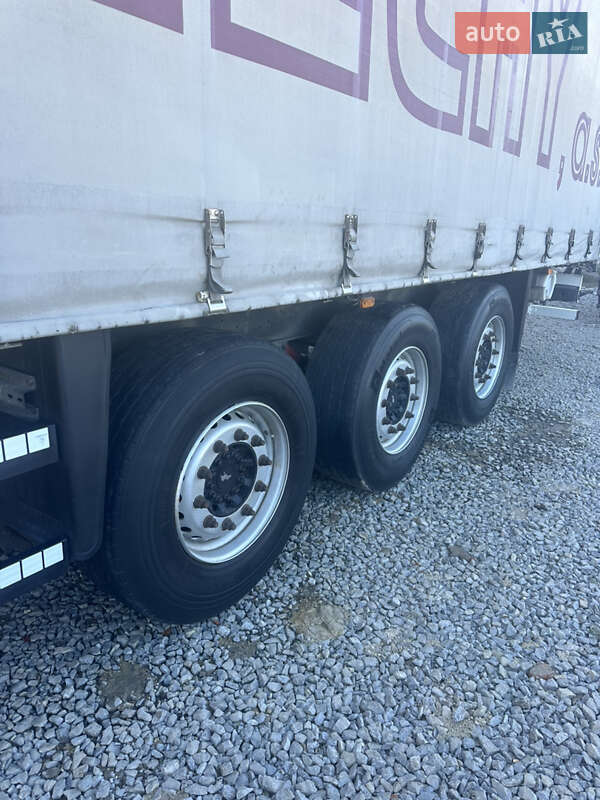 Тентований борт (штора) - напівпричіп Schmitz Cargobull S01 2005 в Хмельницькому