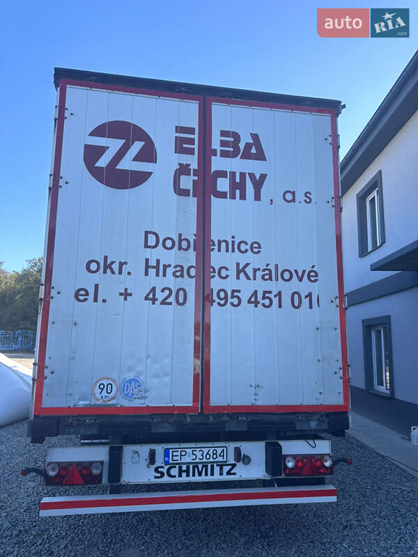 Тентований борт (штора) - напівпричіп Schmitz Cargobull S01 2005 в Хмельницькому