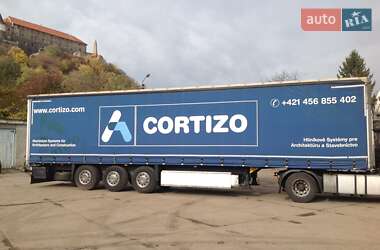 Тентованный борт (штора) - полуприцеп Schmitz Cargobull S01 2007 в 