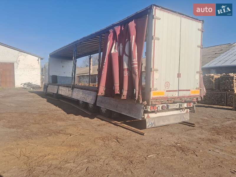 Тентованный борт (штора) - полуприцеп Schmitz Cargobull S01 2001 в Смеле