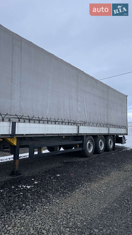 Бортовой полуприцеп Schmitz Cargobull S01 2008 в Луцке