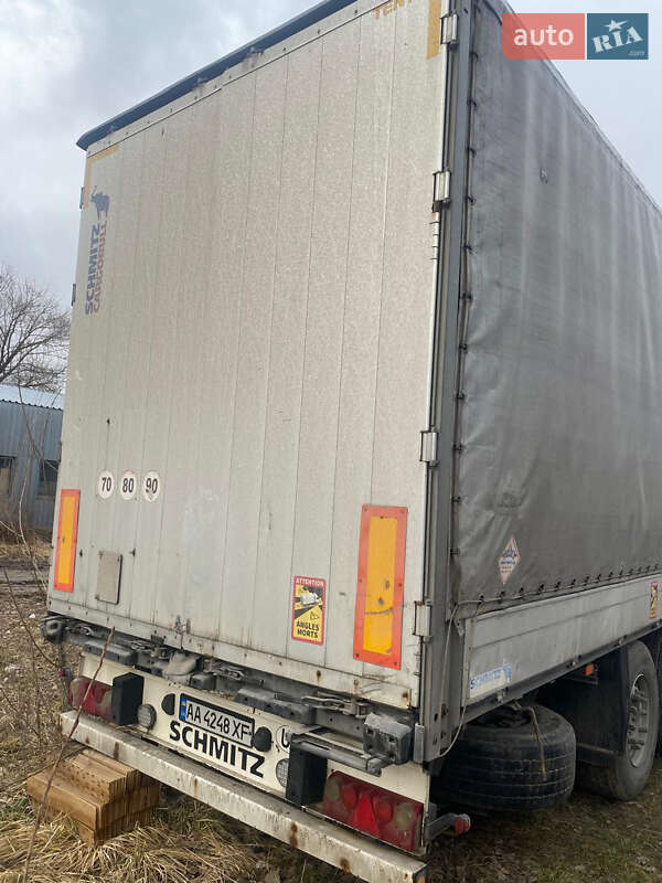 Тентованный борт (штора) - полуприцеп Schmitz Cargobull S01 2007 в Белогородке