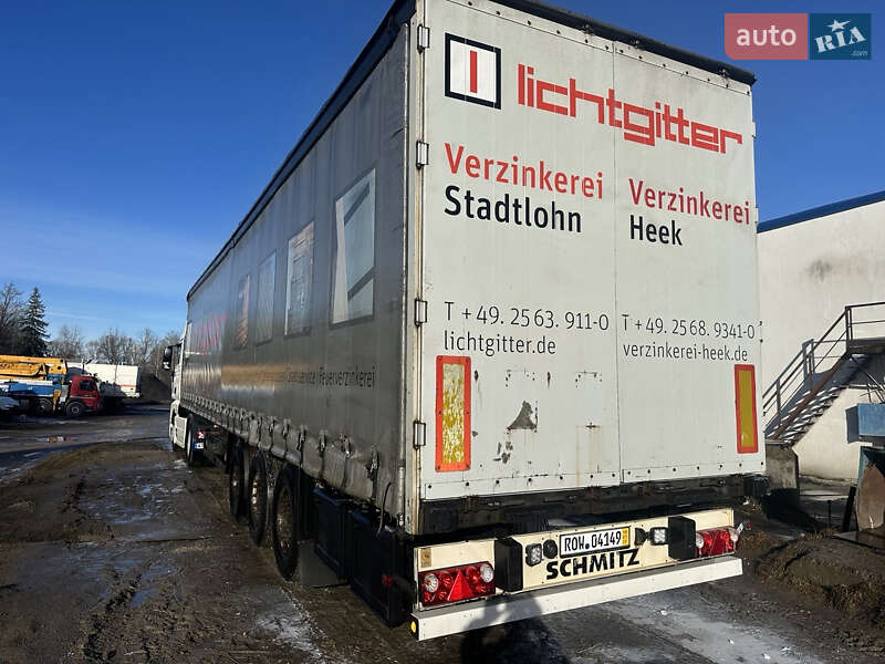 Тентований борт (штора) - напівпричіп Schmitz Cargobull S01 2005 в Надвірній