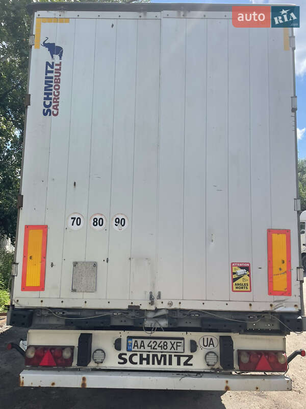 Тентованный борт (штора) - полуприцеп Schmitz Cargobull S01 2007 в Белогородке