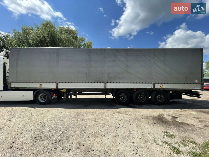 Тентованный борт (штора) - полуприцеп Schmitz Cargobull S01 2007 в Белогородке