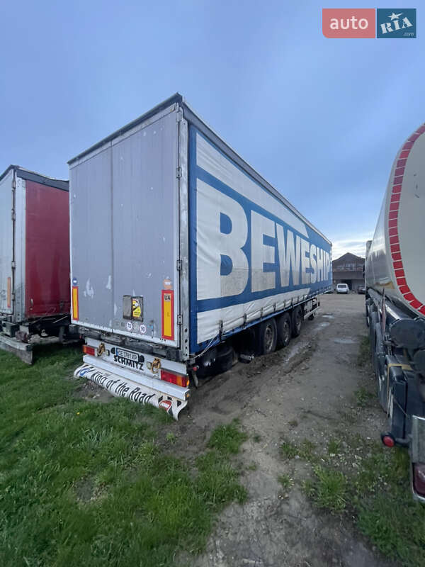 Тентованный борт (штора) - полуприцеп Schmitz Cargobull S01 2005 в Глыбокой