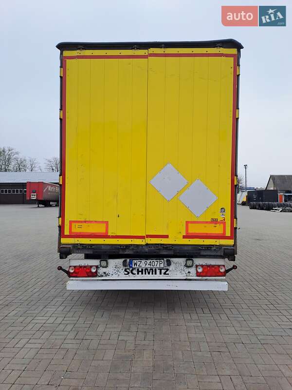 Тентованный борт (штора) - полуприцеп Schmitz Cargobull S01 2008 в Черкассах